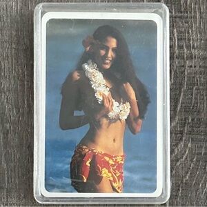💞 Vintage Hawaiian Luau Dancer Poker Playing Cards